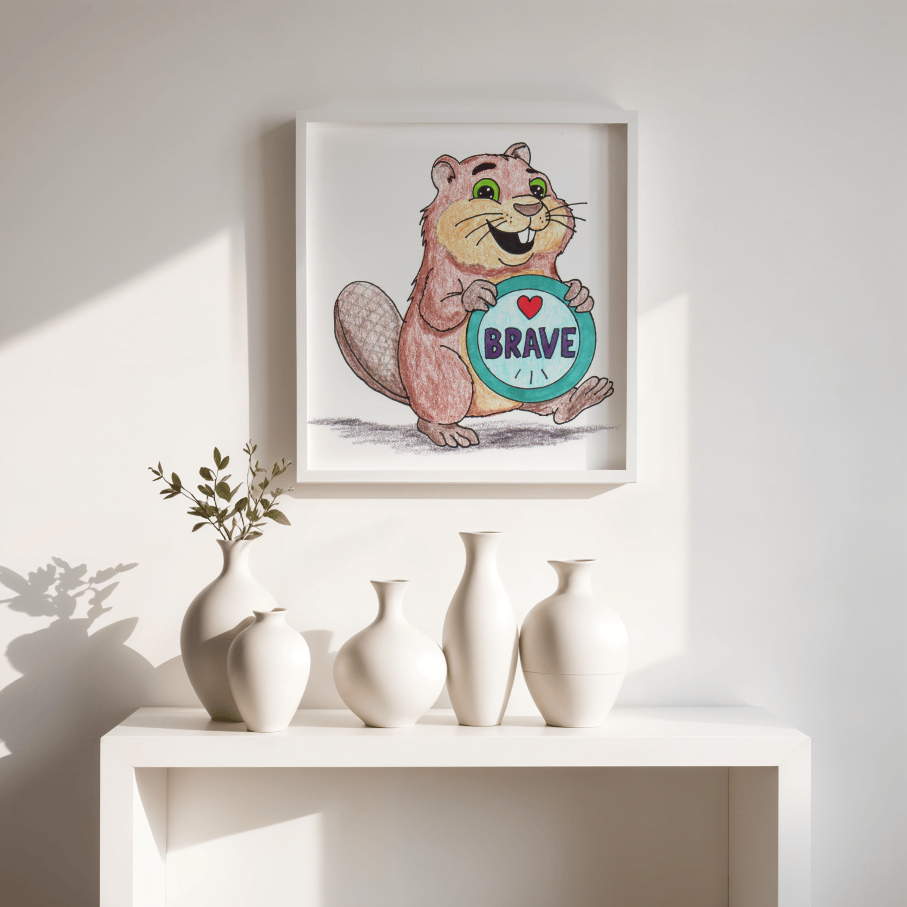 First Dentist Visit Print for Kids | Brave Little Critters