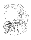 Free Olive the Tumbling Otter Coloring Page | Brave Little Movers